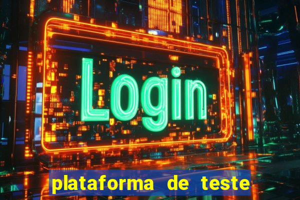 plataforma de teste pg demo